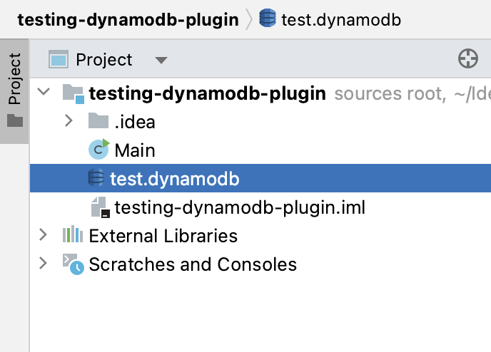 DynamoDB file